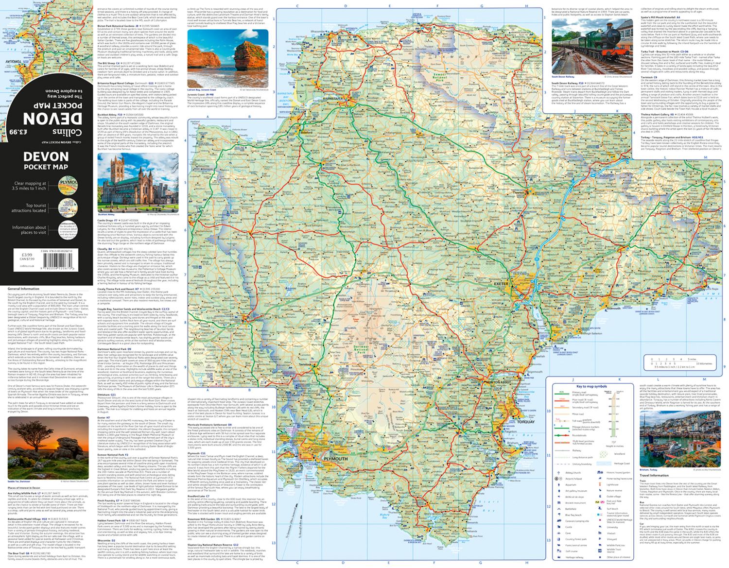 Beispielinhalt (Bild) Devon Pocket Map