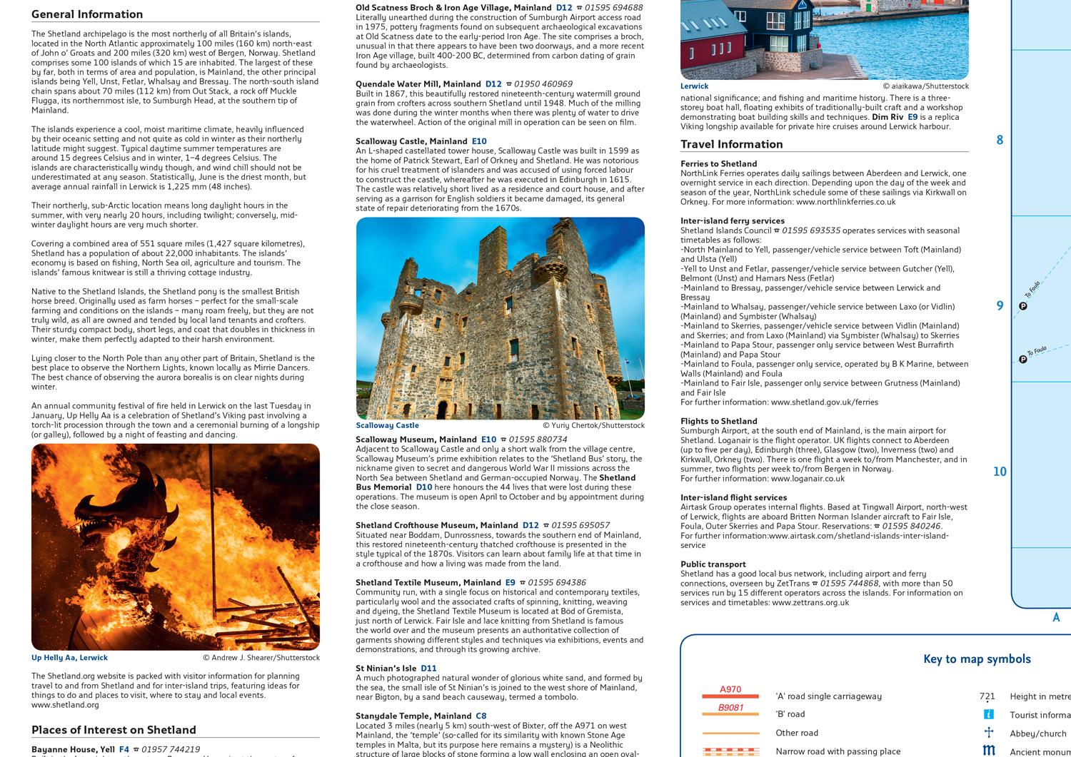 Beispielinhalt (Bild) Shetland Pocket Map
