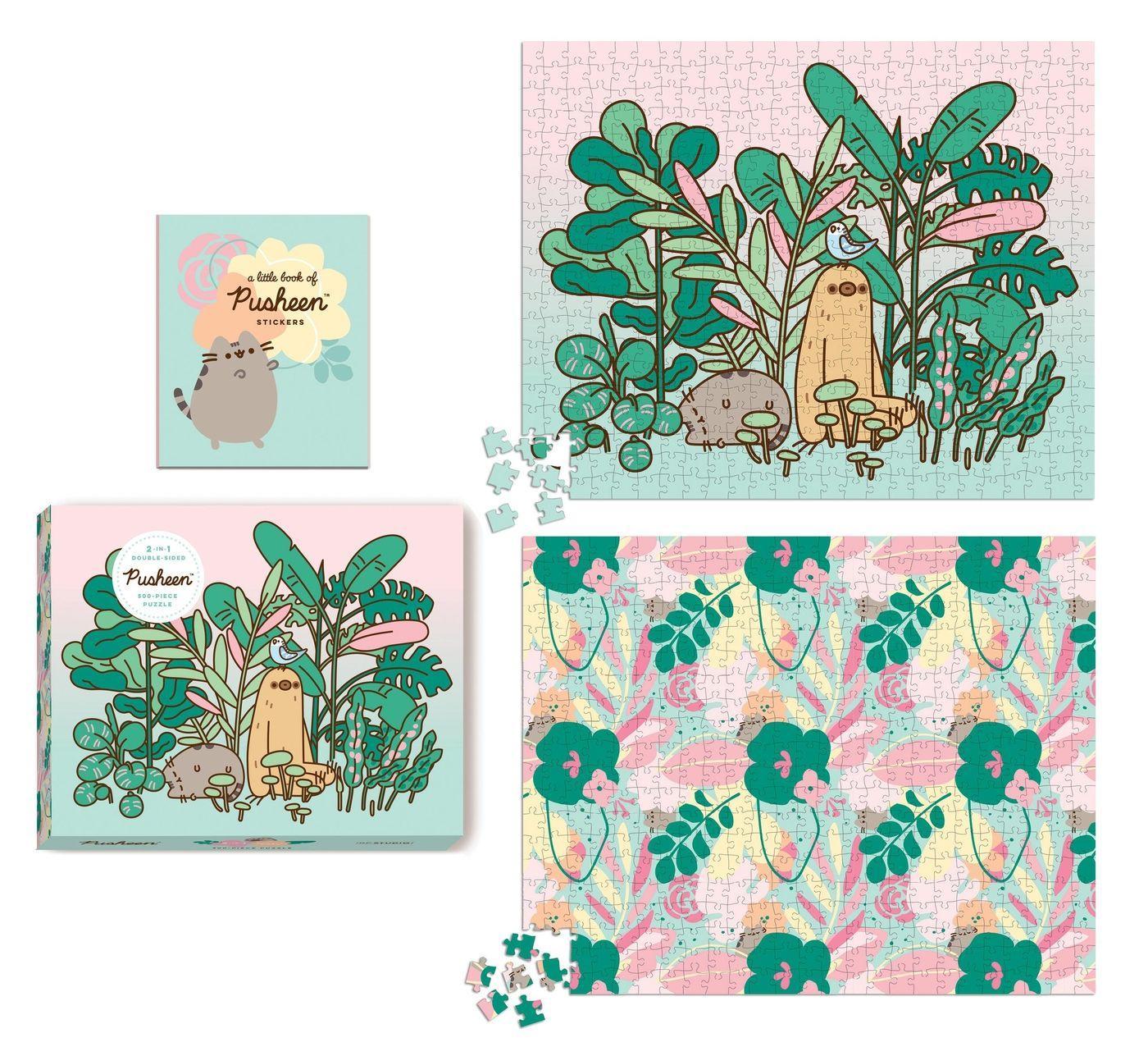 Vorderes Coverbild Pusheen 2-In-1 Double-Sided 500-Piece Puzzle