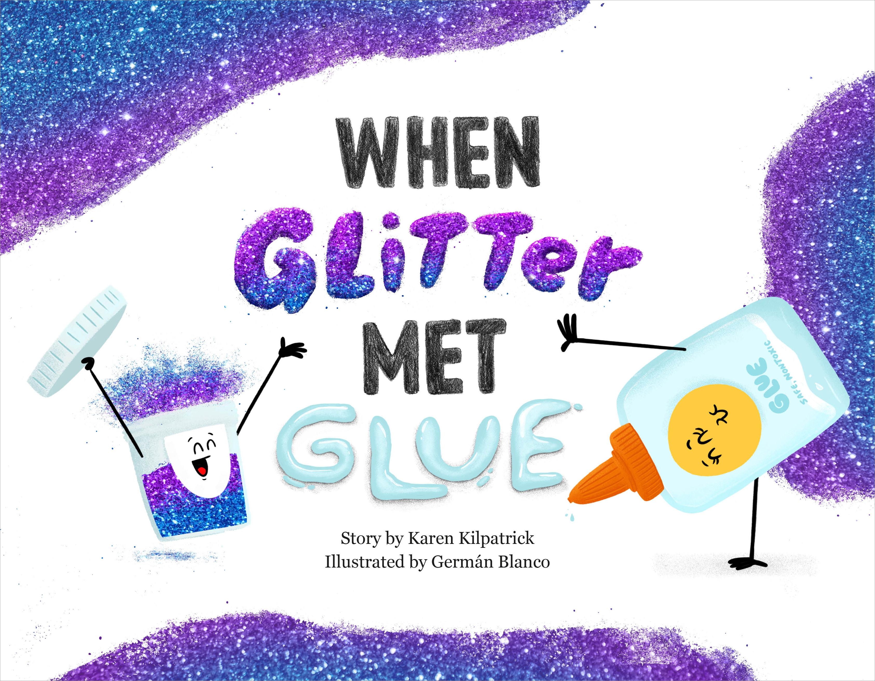 Vorderes Coverbild When Glitter Met Glue