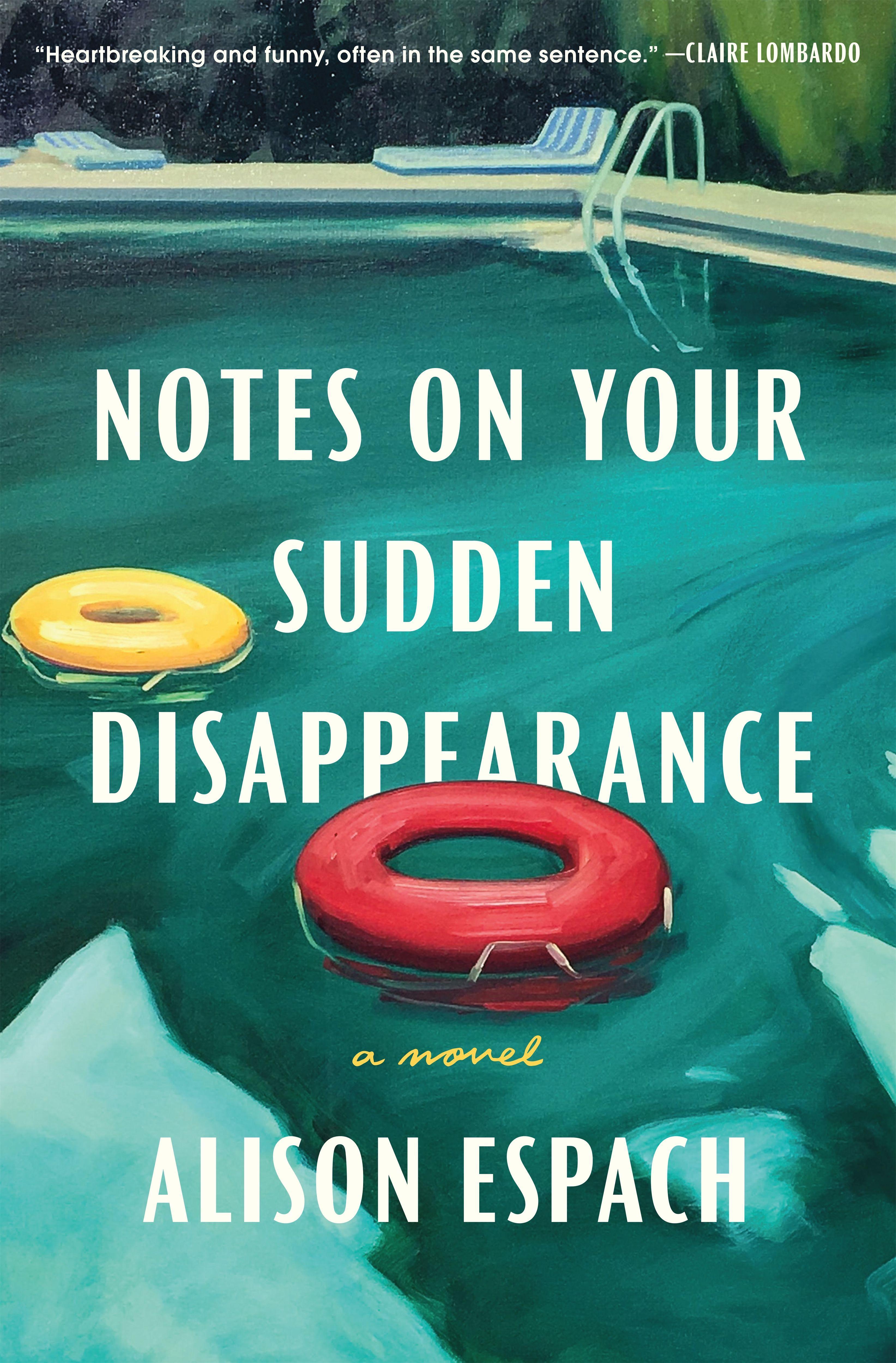 Vorderes Coverbild Notes on Your Sudden Disappearance