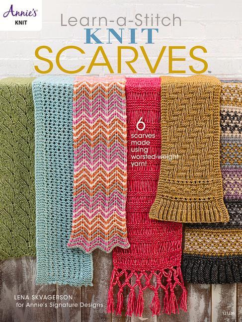 Vorderes Coverbild Learn a Stitch Knit Scarves