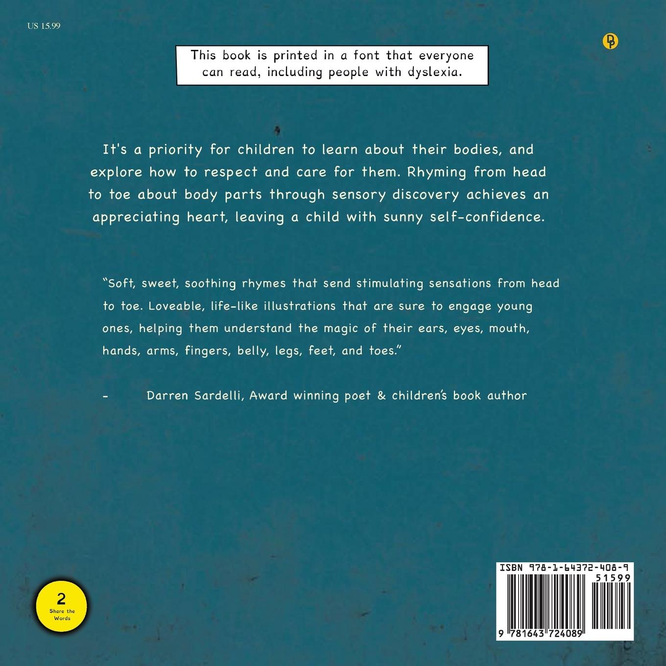 Rückseitencover Rhymes That Go From Head to Toe