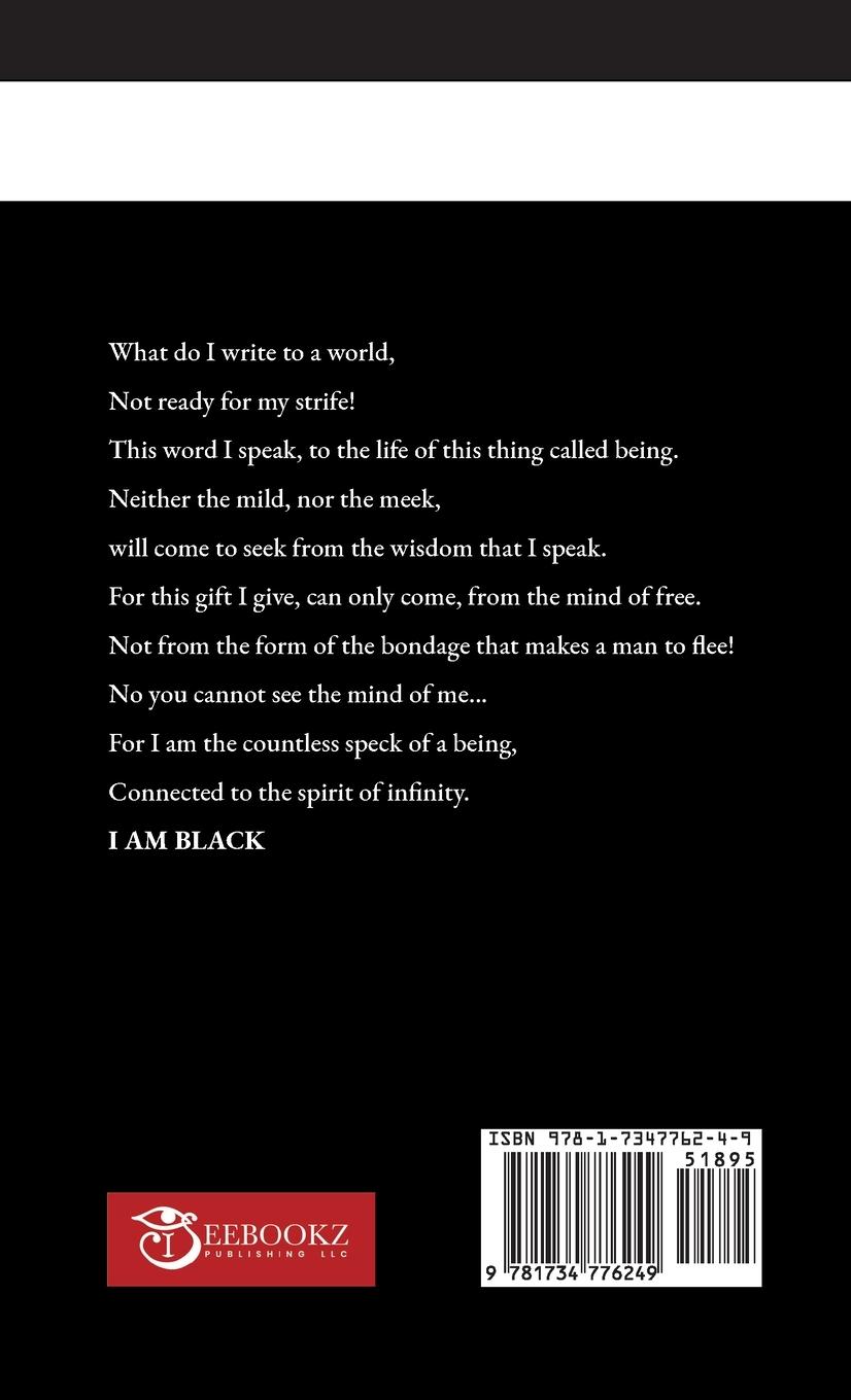 Rückseitencover I AM BLACK