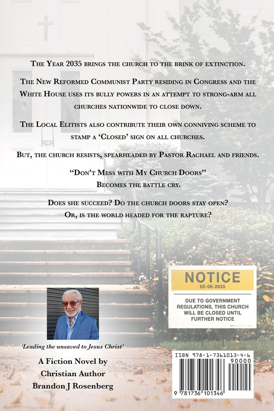 Rückseitencover The Year 2035-The D. C. Mandate