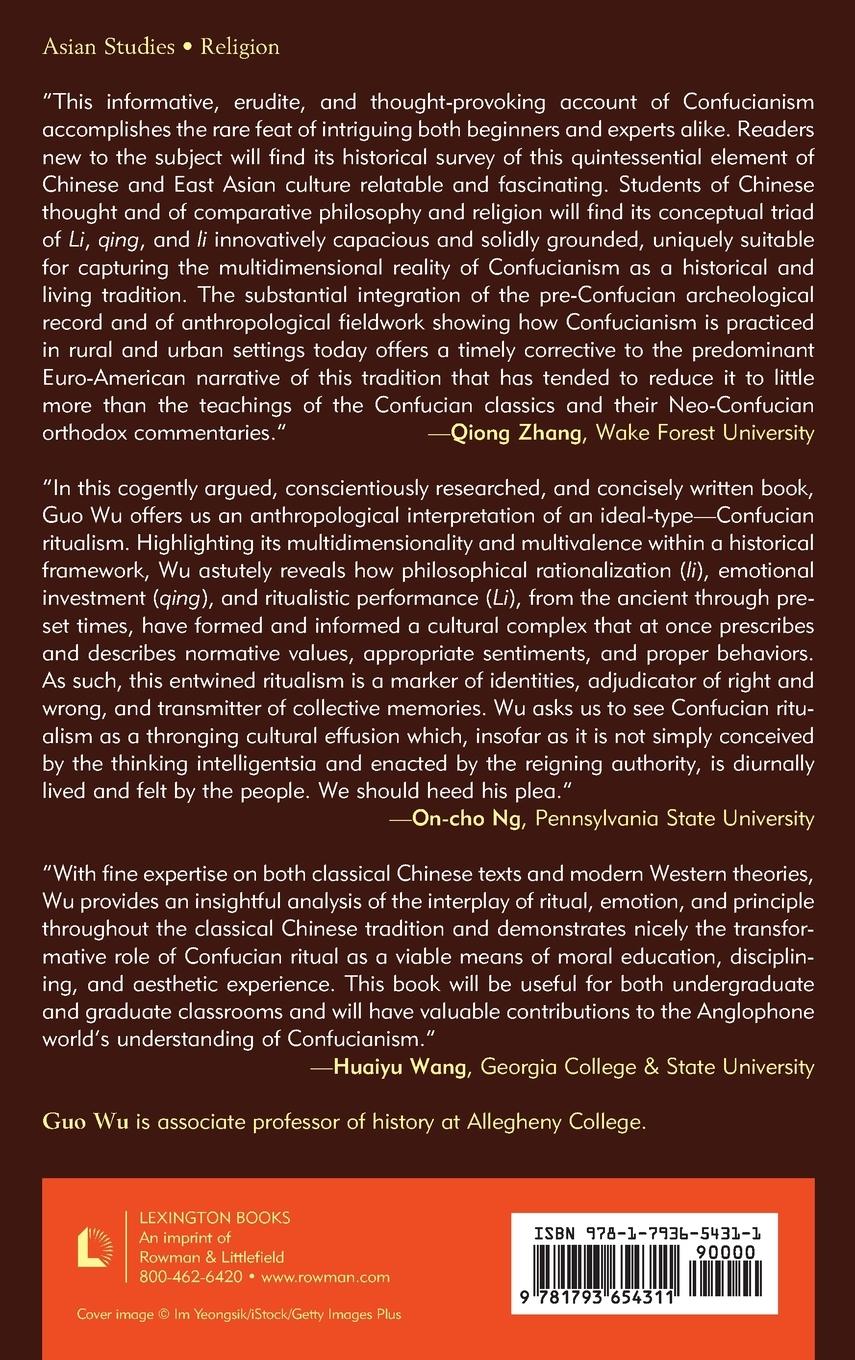 Rückseitencover Anthropological Inquiry into Confucianism