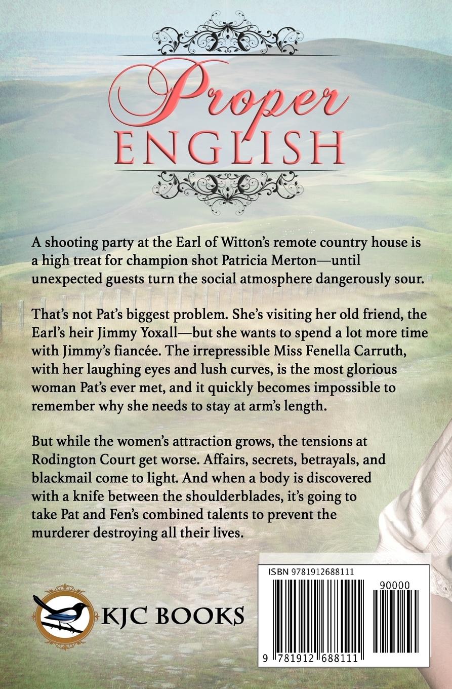 Rückseitencover Proper English