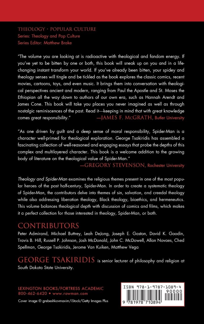 Rückseitencover Theology and Spider-Man