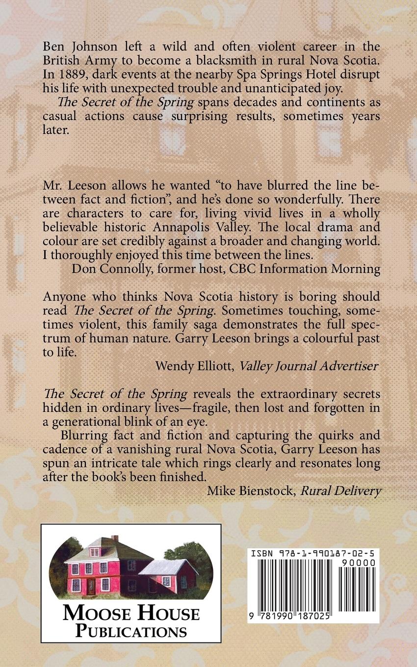 Rückseitencover The Secret of the Spring