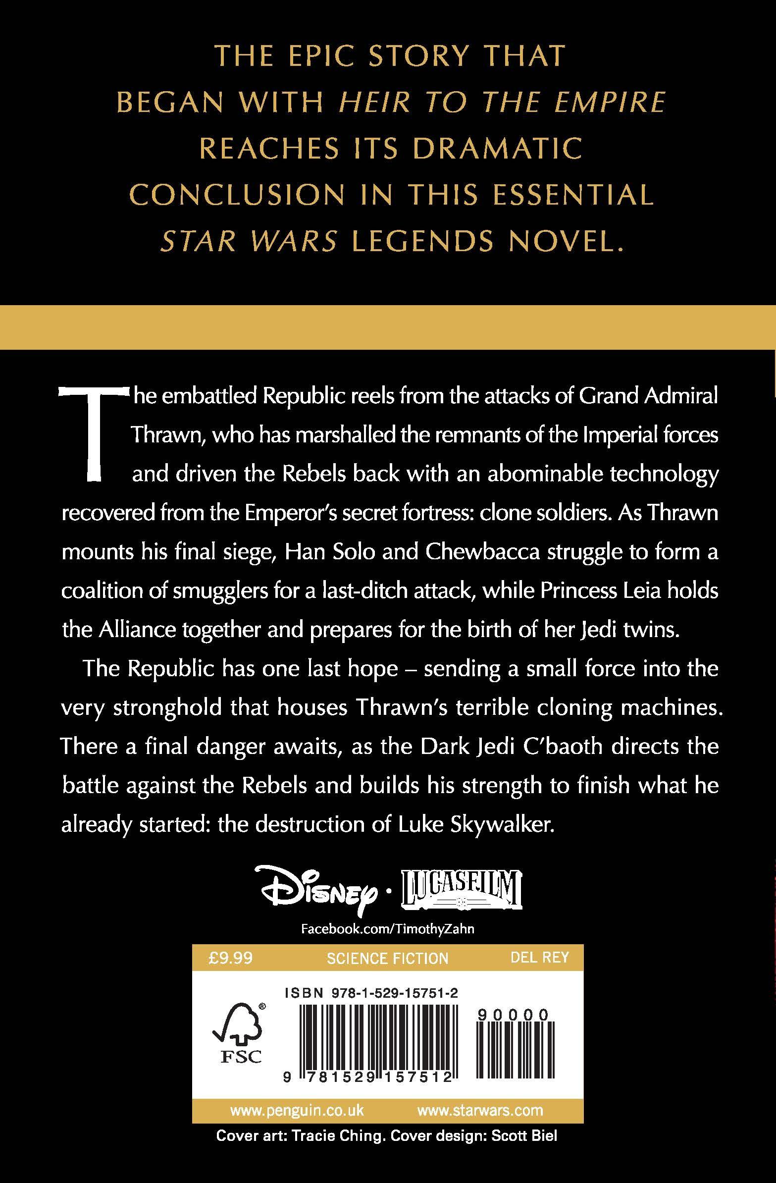 Rückseitencover Star Wars: The Last Command