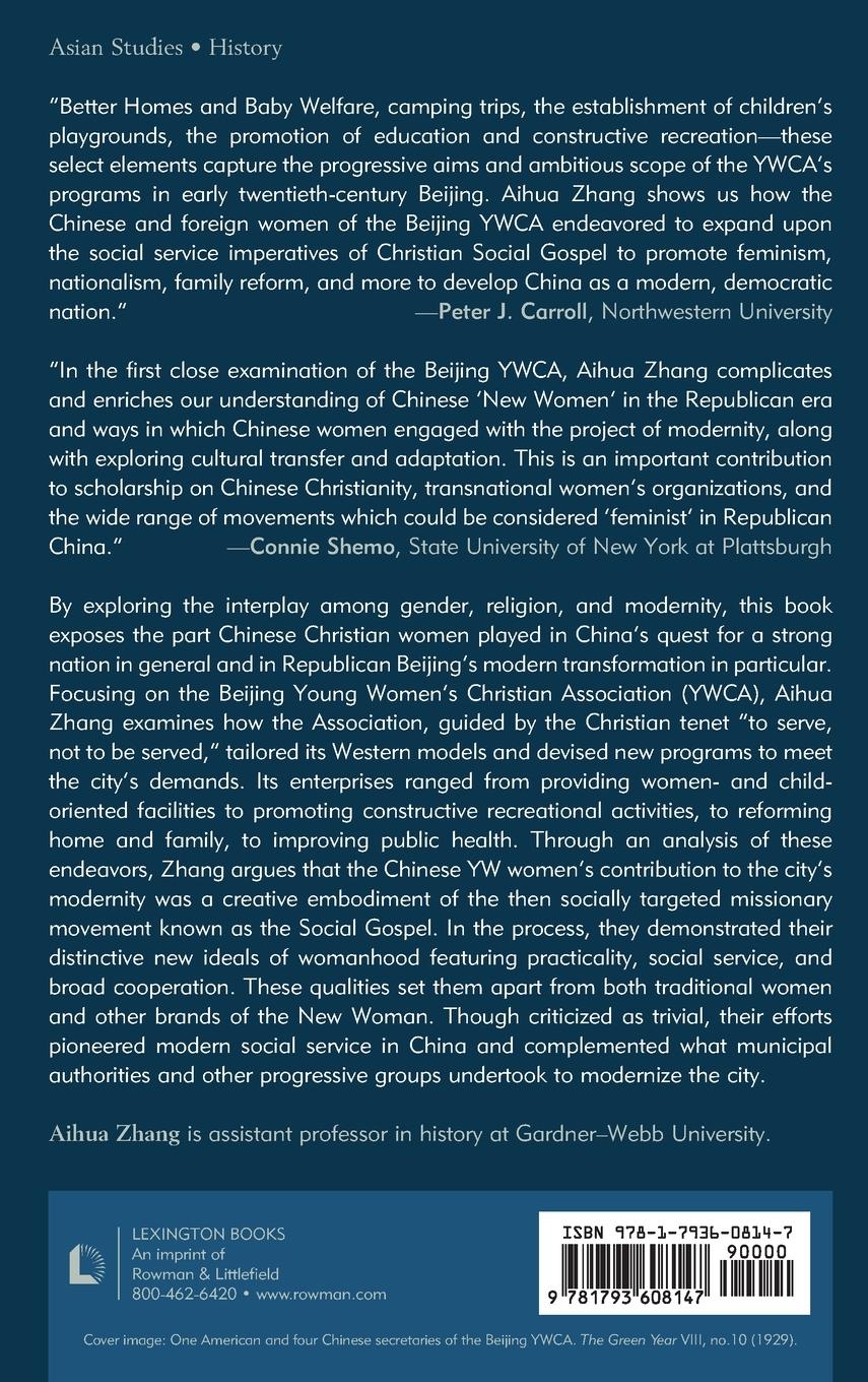 Rückseitencover Beijing Young Women's Christian Association, 1927-1937