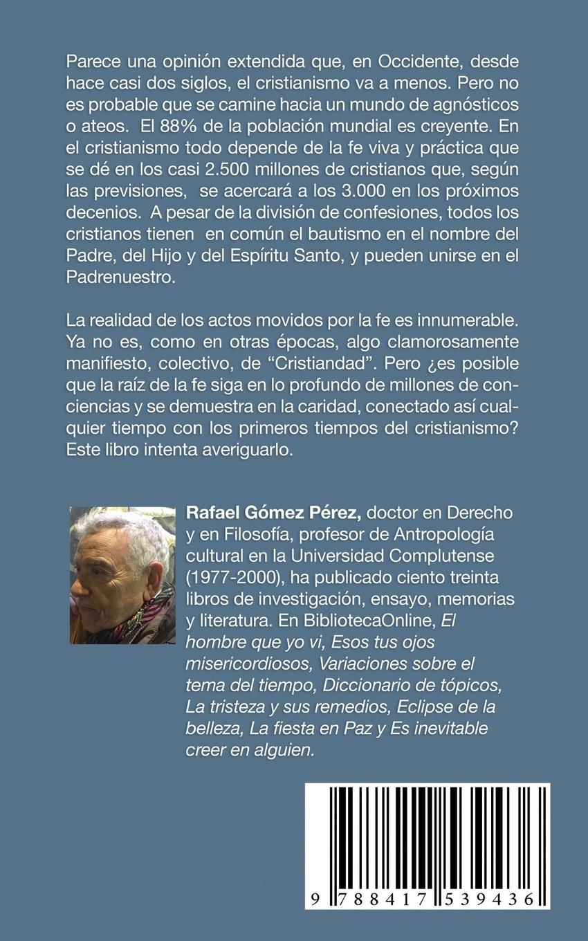 Rückseitencover A propósito de ser cristiano