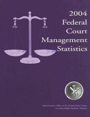 Vorderes Coverbild Federal Court Management Statistics