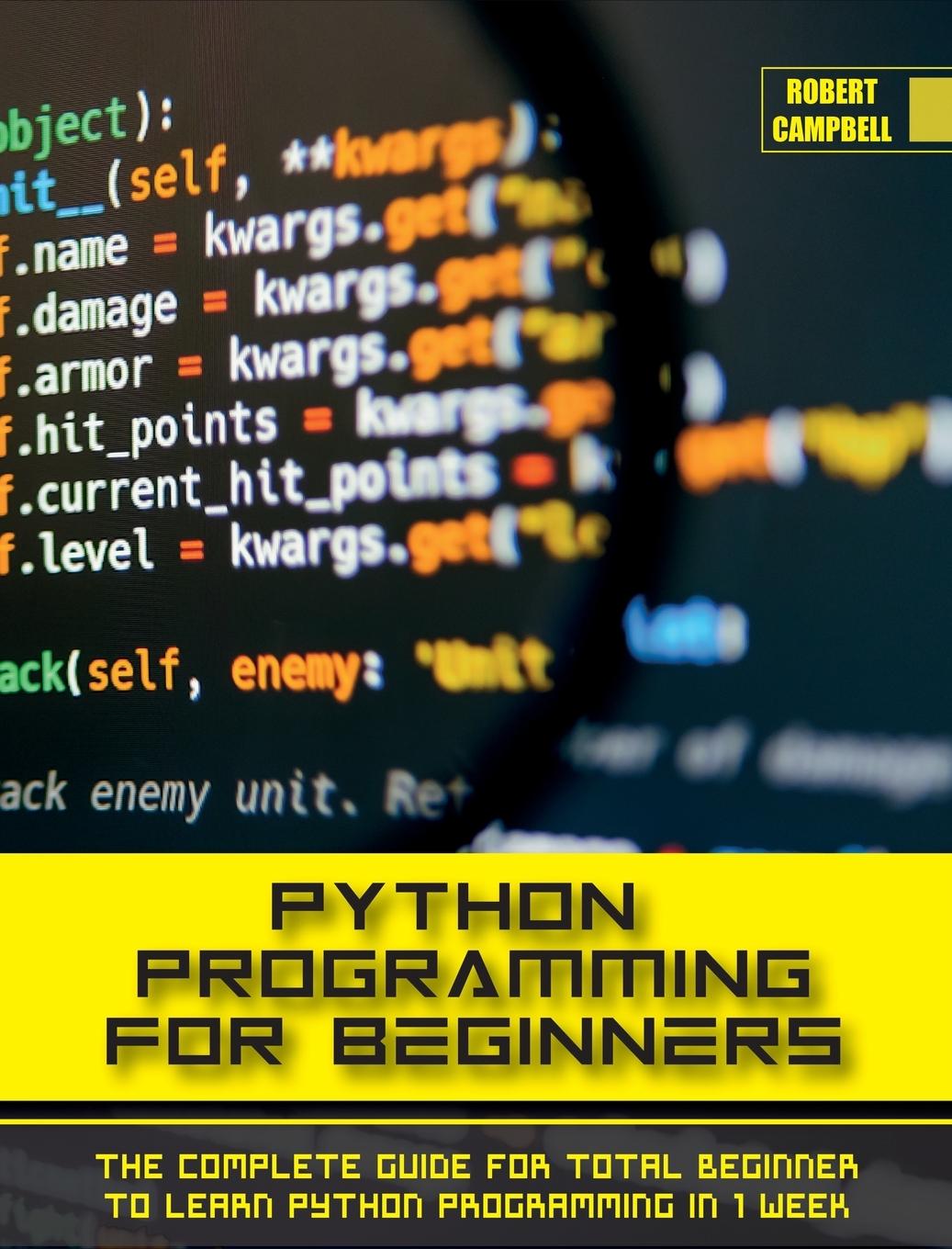 Vorderes Coverbild PYTHON PROGRAMMING FOR BEGINNERS