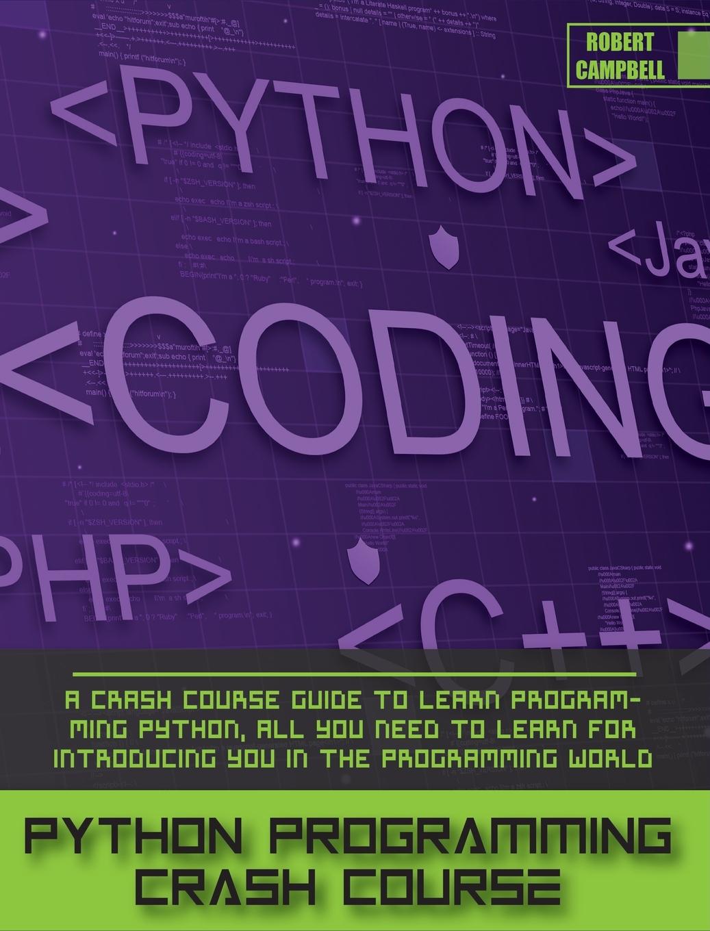 Vorderes Coverbild Python Programming Crash Course