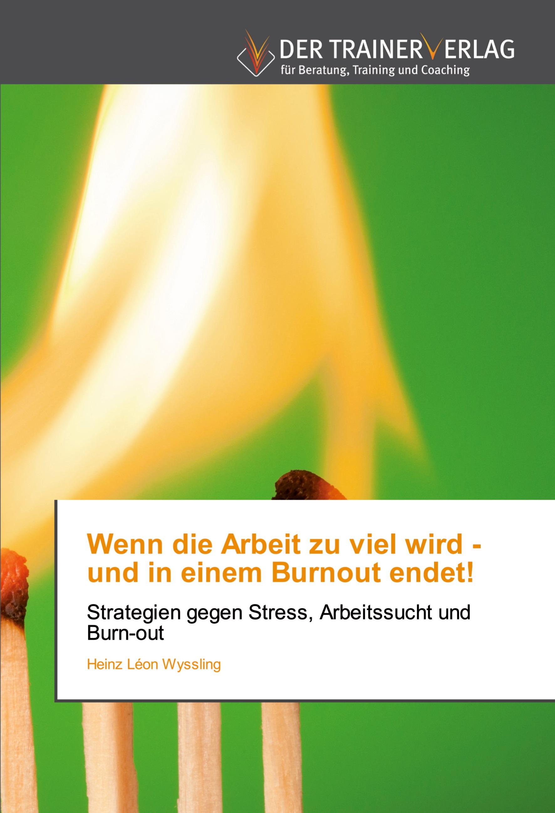 Vorderes Coverbild Wenn die Arbeit zu viel wird - und in einem Burnout endet!