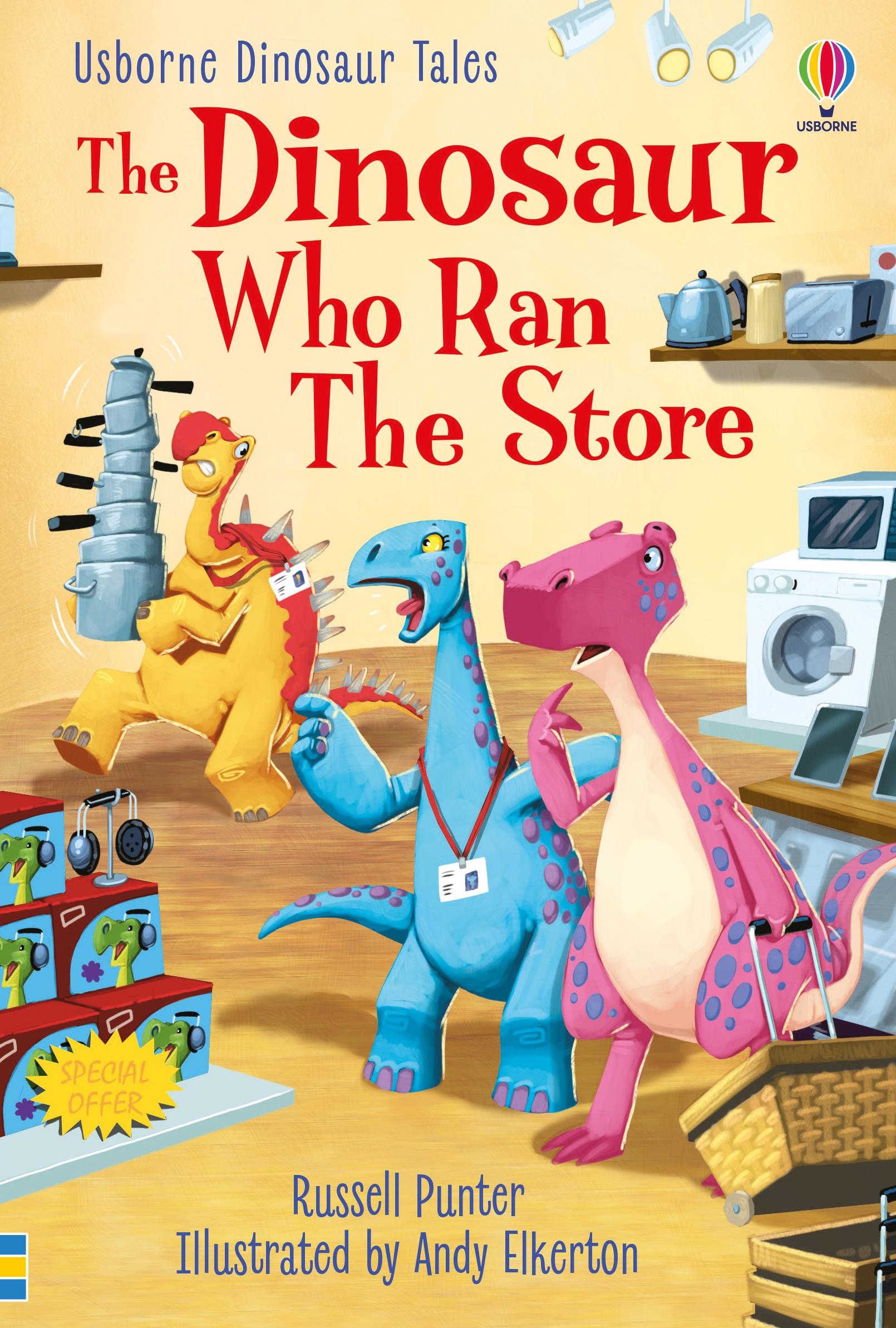 Vorderes Coverbild Dinosaur Tales: The Dinosaur who Ran the Store