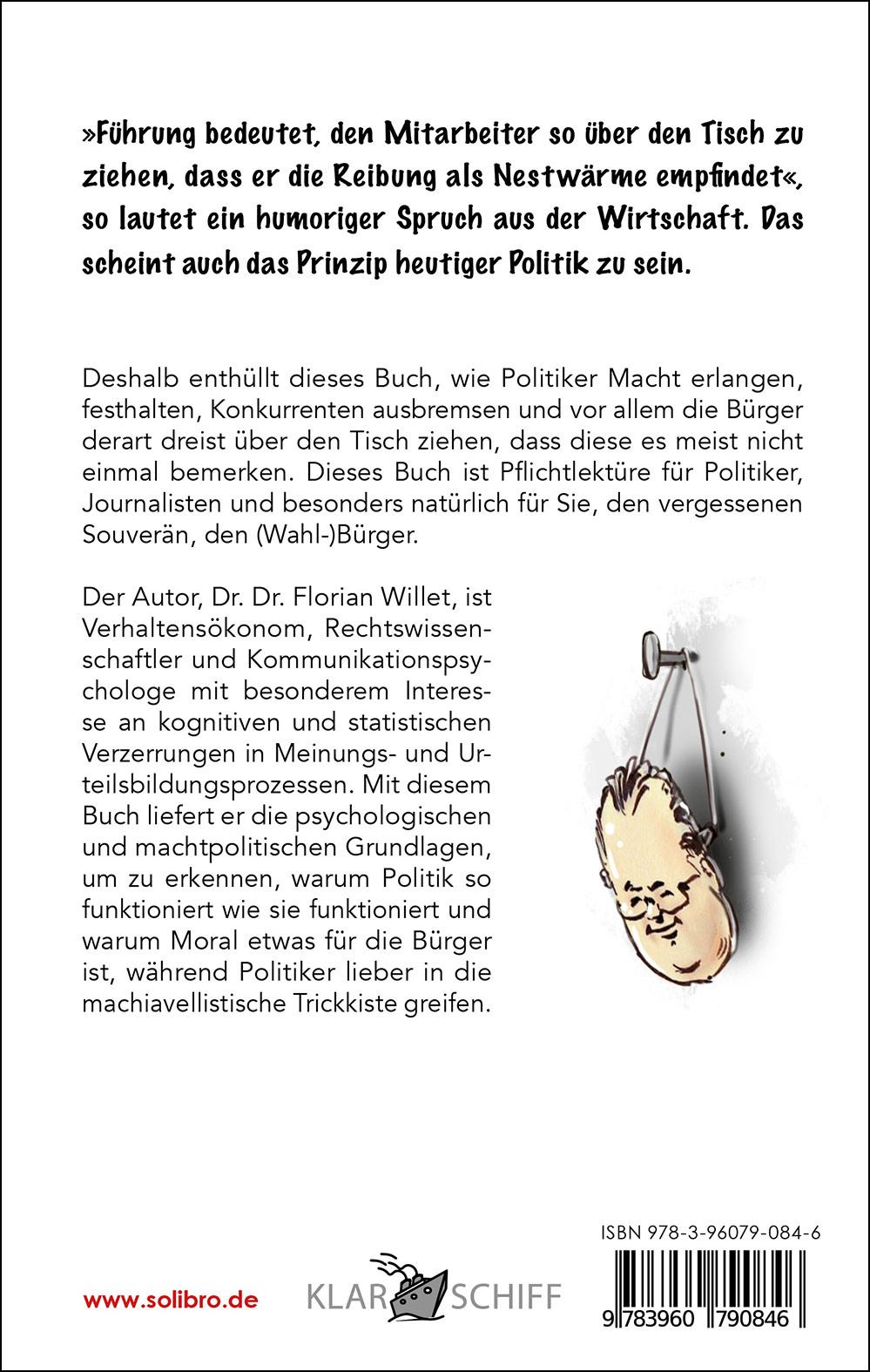 Rückseitencover Wie uns die Parteien über den Tisch ziehen!