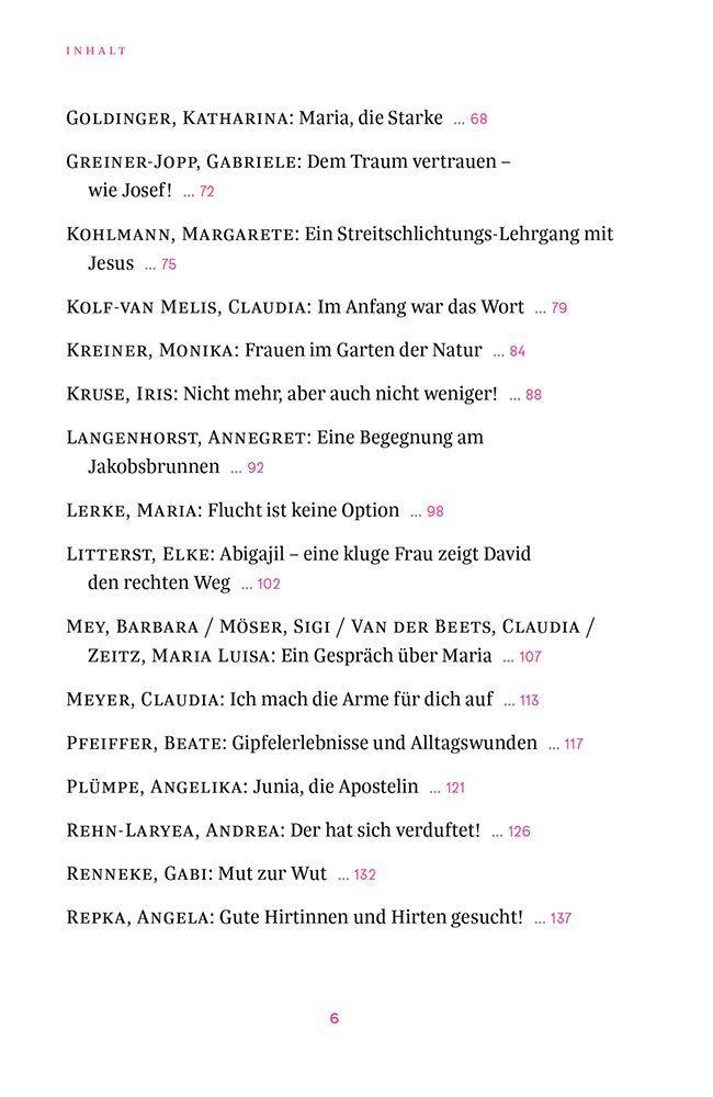 Beispielinhalt (Bild) Frauen verkünden das Wort