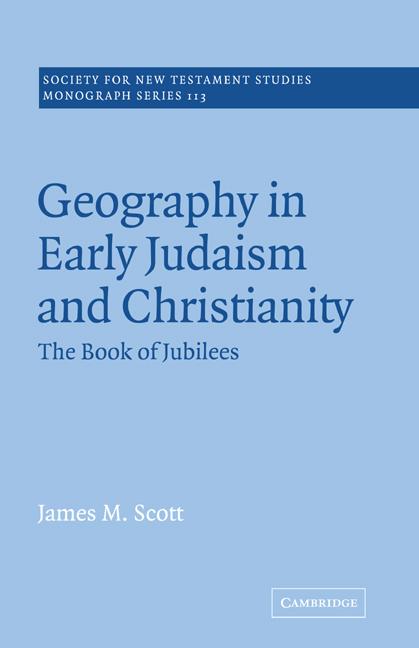 Vorderes Coverbild Geography in Early Judaism and Christianity