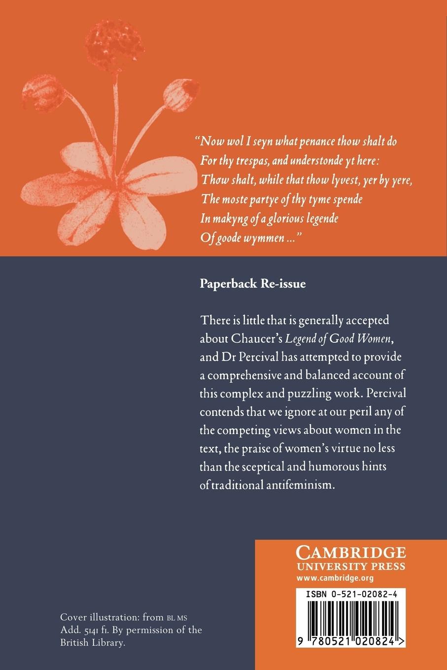 Rückseitencover Chaucer's Legendary Good Women