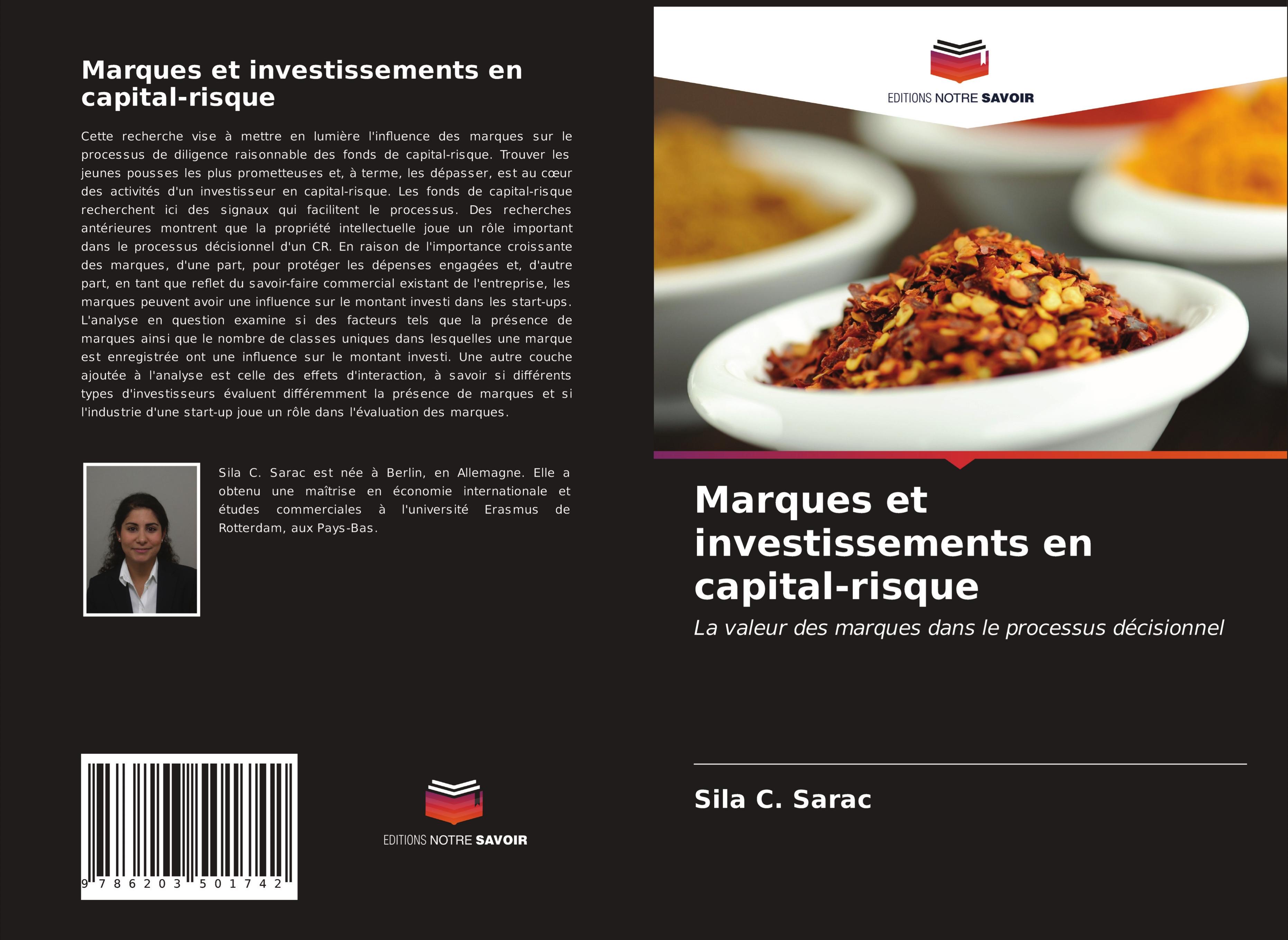 Vorderes Coverbild Marques et investissements en capital-risque
