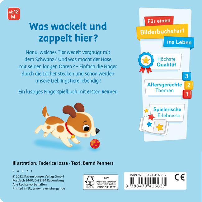 Beispielinhalt (Bild) Mein allererstes Fingerspielbuch