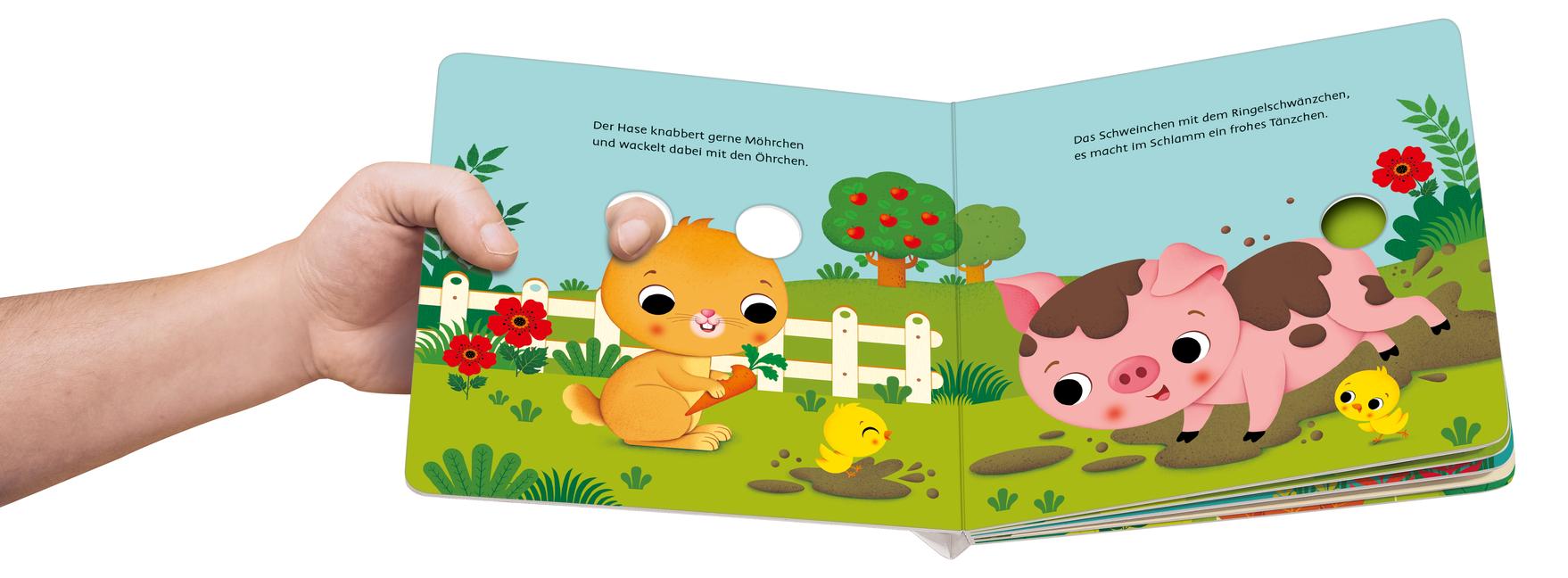Beispielinhalt (Bild) Mein allererstes Fingerspielbuch