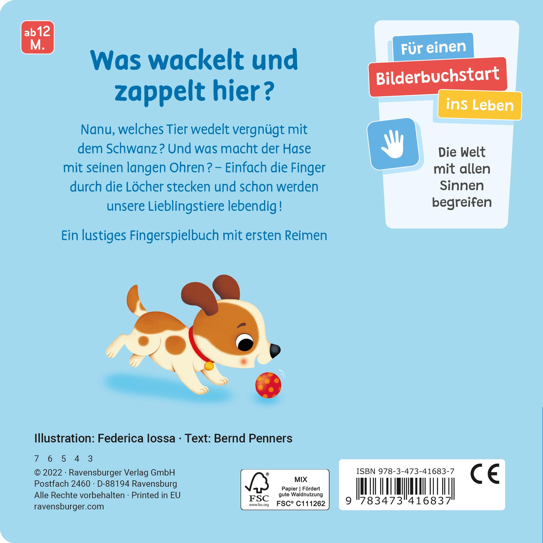 Rückseitencover Mein allererstes Fingerspielbuch