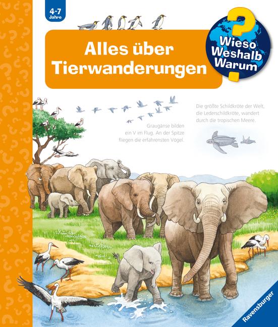 Vorderes Coverbild Wieso? Weshalb? Warum?, Band 37: Alles über Tierwanderungen