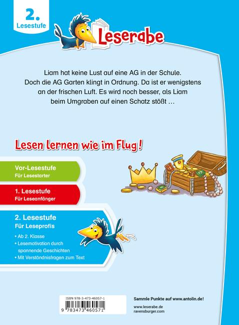 Beispielinhalt (Bild) Ein Schatz auf dem Schulhof - Leserabe ab 2. Klasse - Erstlesebuch für Kinder ab 7 Jahren