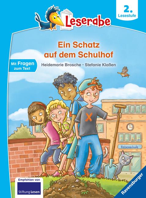 Vorderes Coverbild Ein Schatz auf dem Schulhof - Leserabe ab 2. Klasse - Erstlesebuch für Kinder ab 7 Jahren