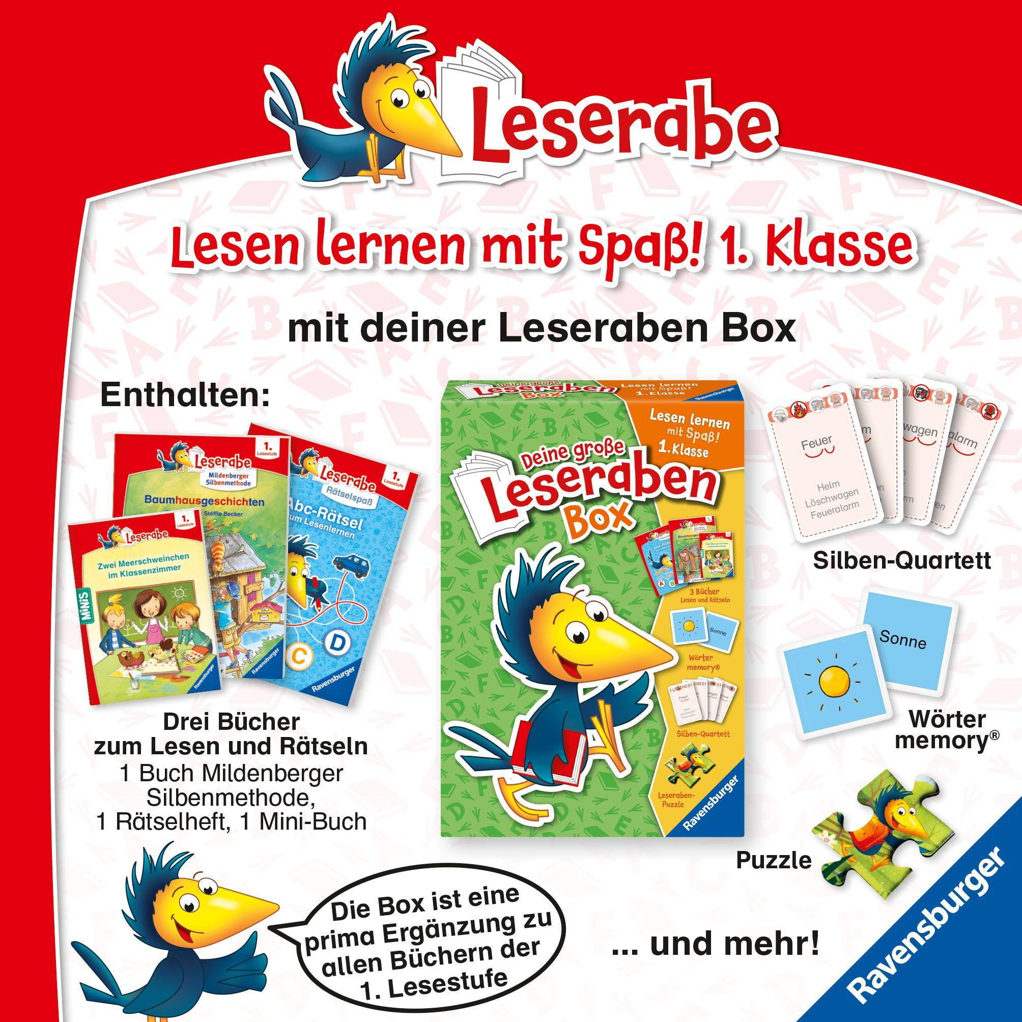 Beispielinhalt (Bild) Das Rätsel der Drachenhöhle - Leserabe ab 1. Klasse - Erstlesebuch für Kinder ab 6 Jahren (in Großbuchstaben)