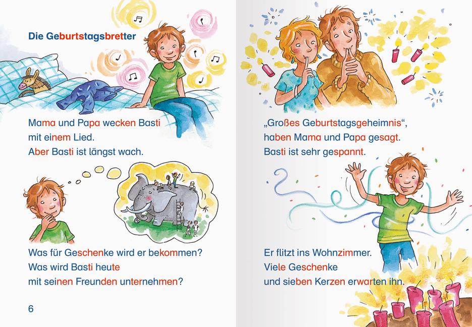 Beispielinhalt (Bild) Baumhausgeschichten - Leserabe ab 1. Klasse - Erstlesebuch für Kinder ab 6 Jahren (mit Mildenberger Silbenmethode)