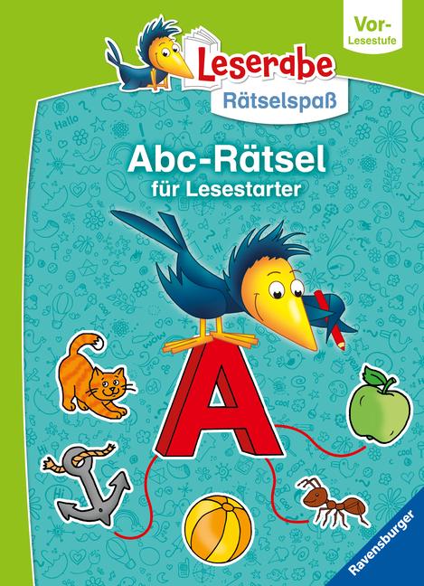 Vorderes Coverbild Ravensburger Leserabe Rätselspaß - Abc-Rätsel für Lesestarter ab 5 Jahren - Vor-Lesestufe