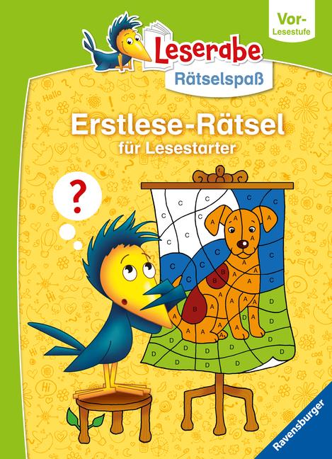 Vorderes Coverbild Ravensburger Leserabe Rätselspaß - Erstlese-Rätsel für Lesestarter ab 5 Jahren - Vor-Lesestufe