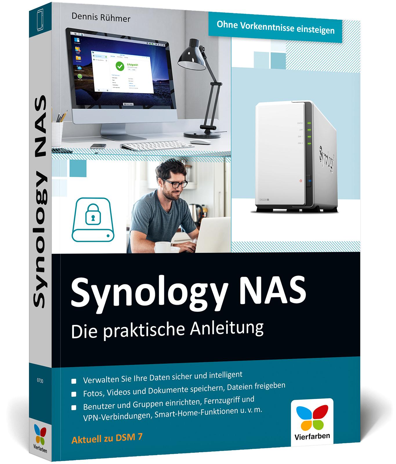 Vorderes Coverbild Synology NAS