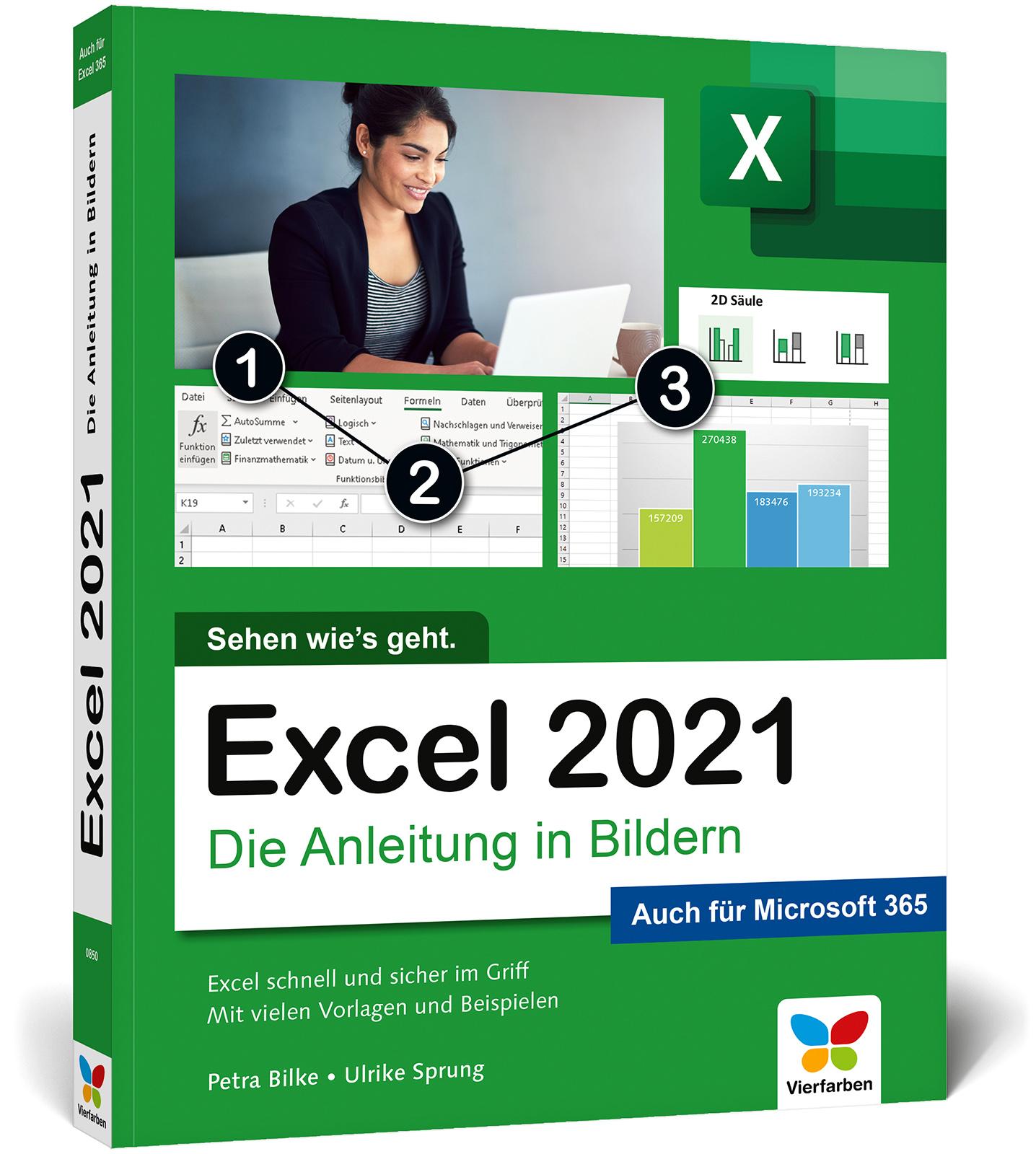 Vorderes Coverbild Excel 2021