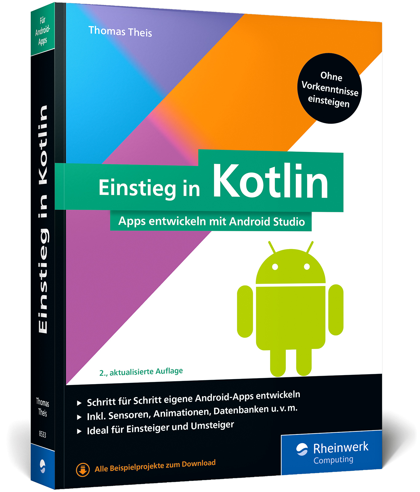 Vorderes Coverbild Einstieg in Kotlin
