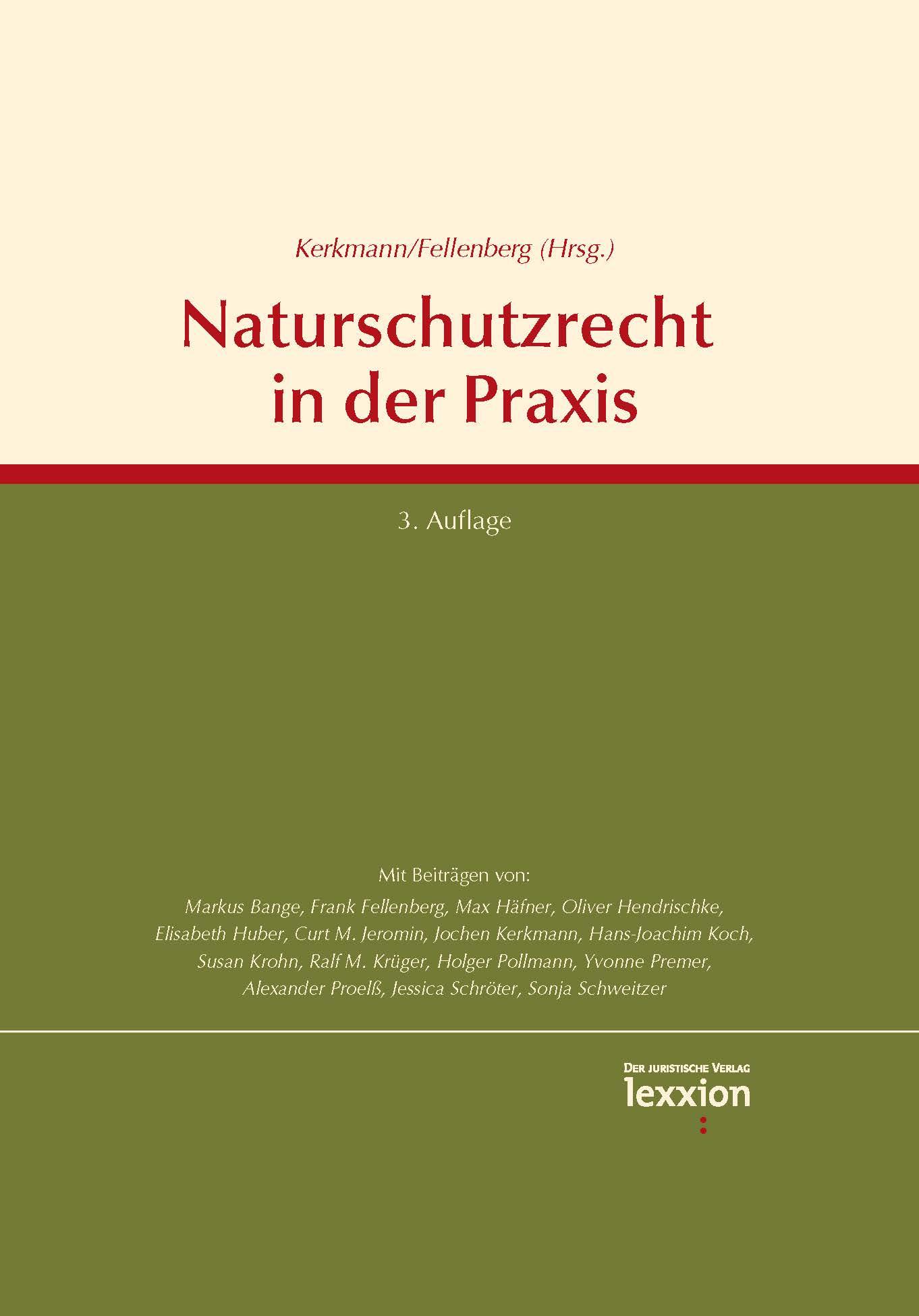 Vorderes Coverbild Naturschutzrecht in der Praxis