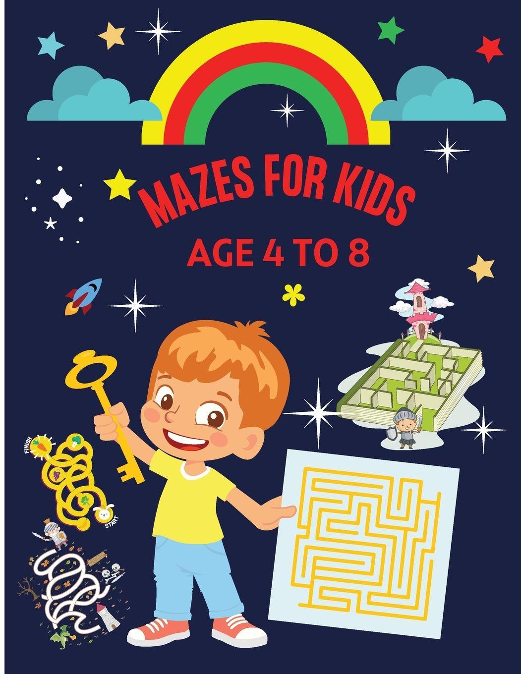 Vorderes Coverbild Mazes for Kids Age 4-8