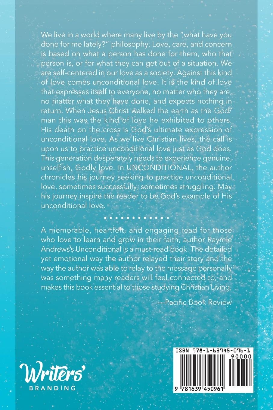 Rückseitencover UNCONDITIONAL