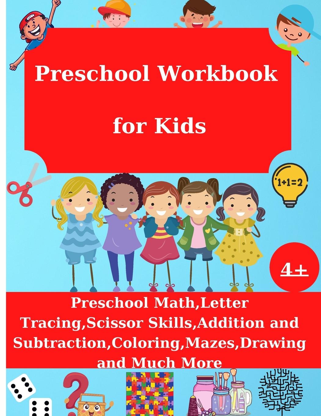 Vorderes Coverbild Preschool Workbook for Kids