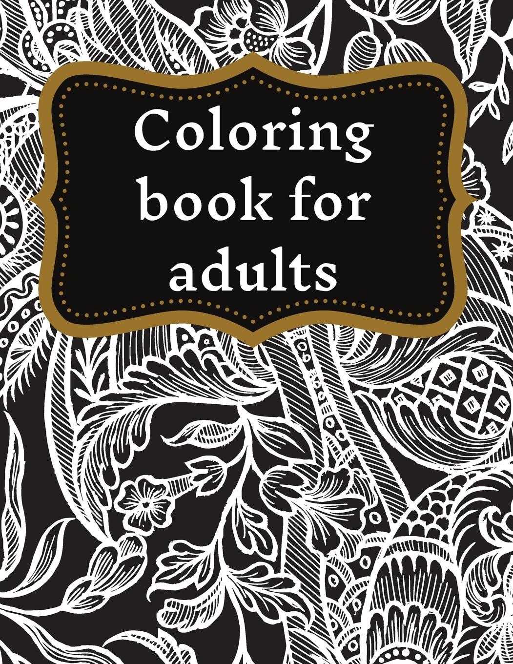 Vorderes Coverbild Coloring book for adults