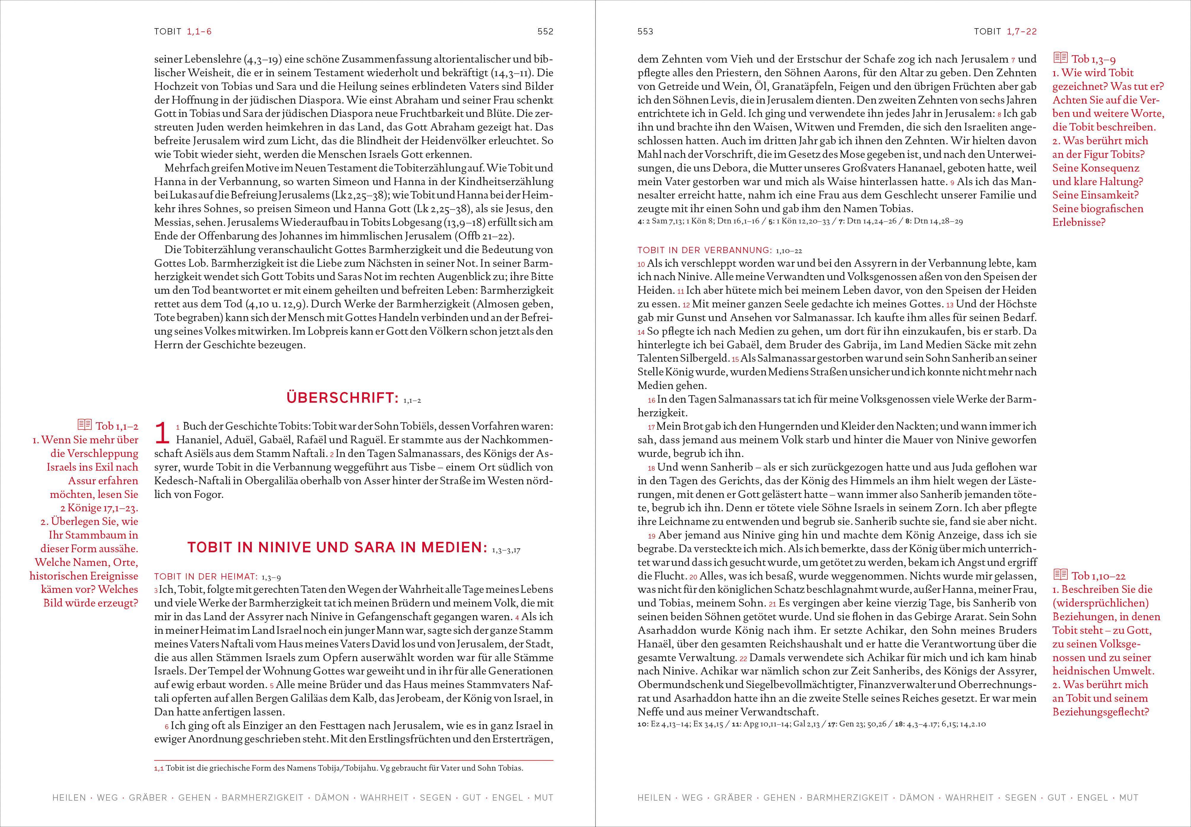 Beispielinhalt (Bild) Lectio Divina Altes Testament
