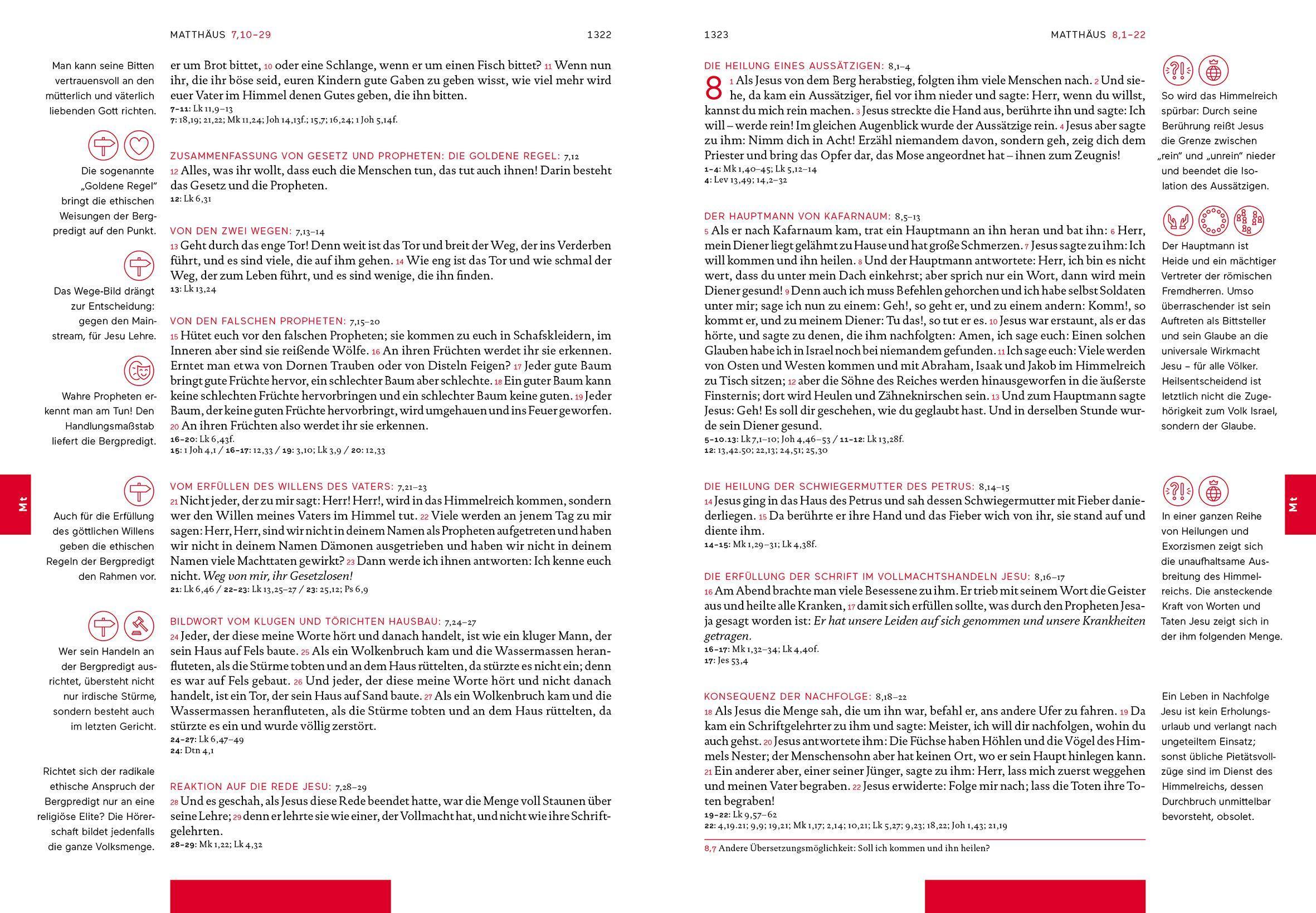 Beispielinhalt (Bild) Einblickbibel