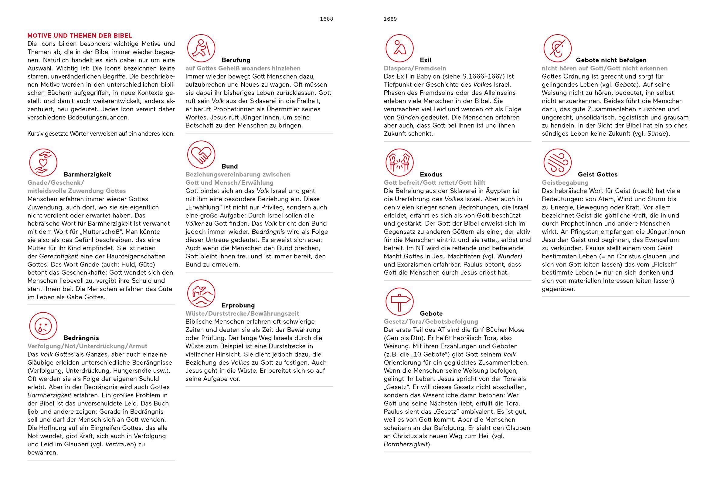 Beispielinhalt (Bild) Einblickbibel