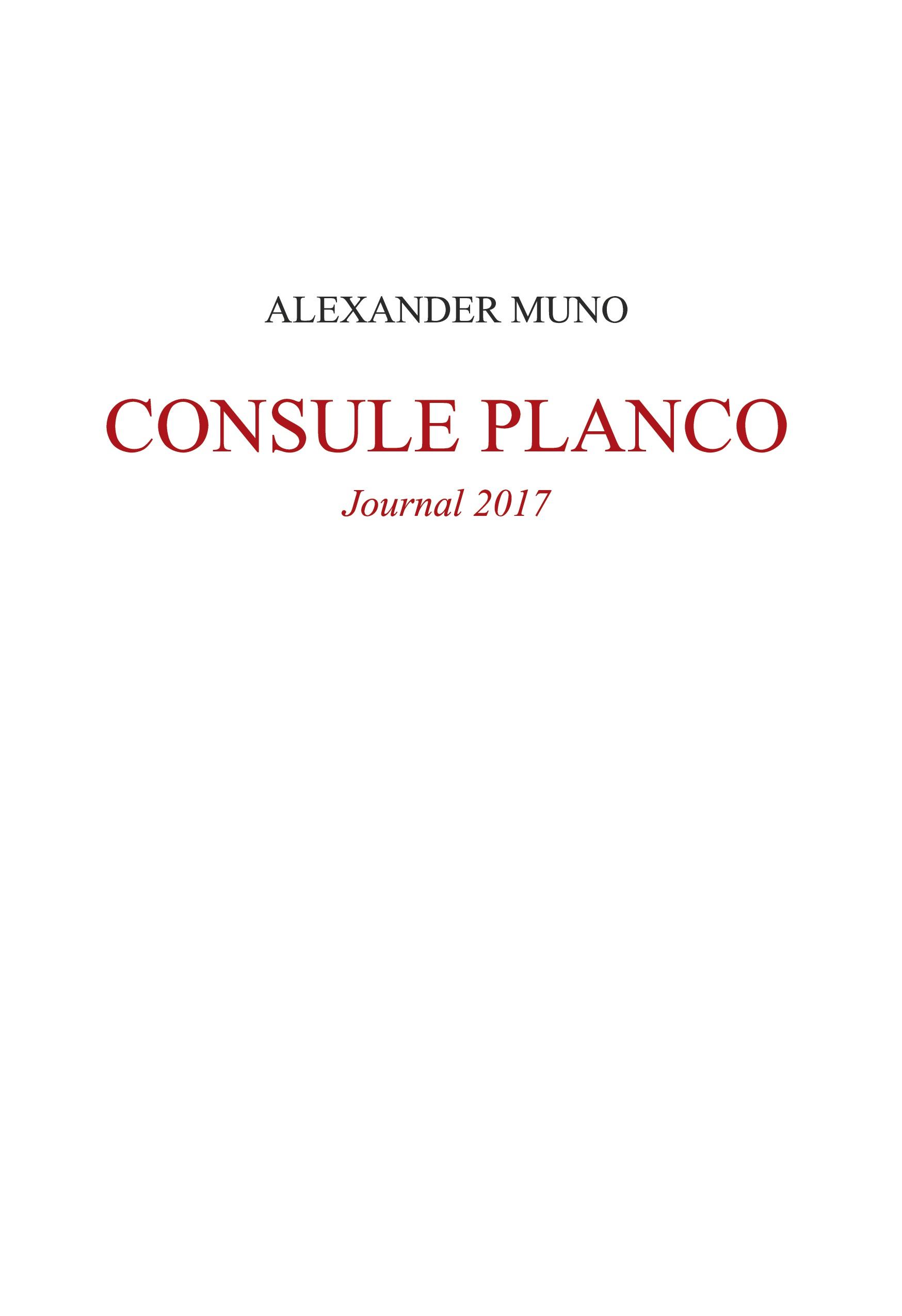 Vorderes Coverbild Consule Planco