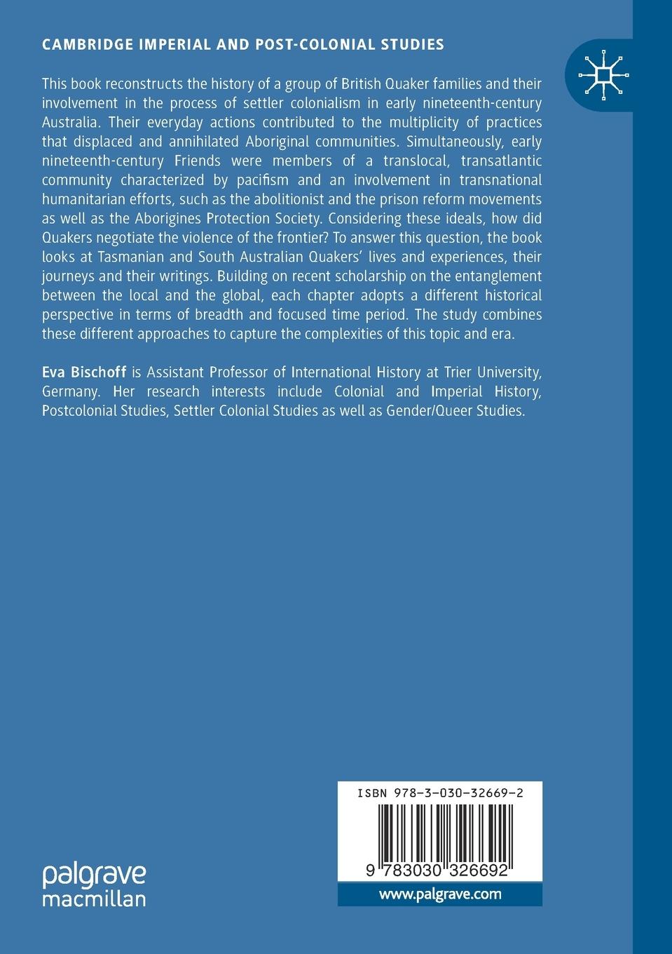 Rückseitencover Benevolent Colonizers in Nineteenth-Century Australia