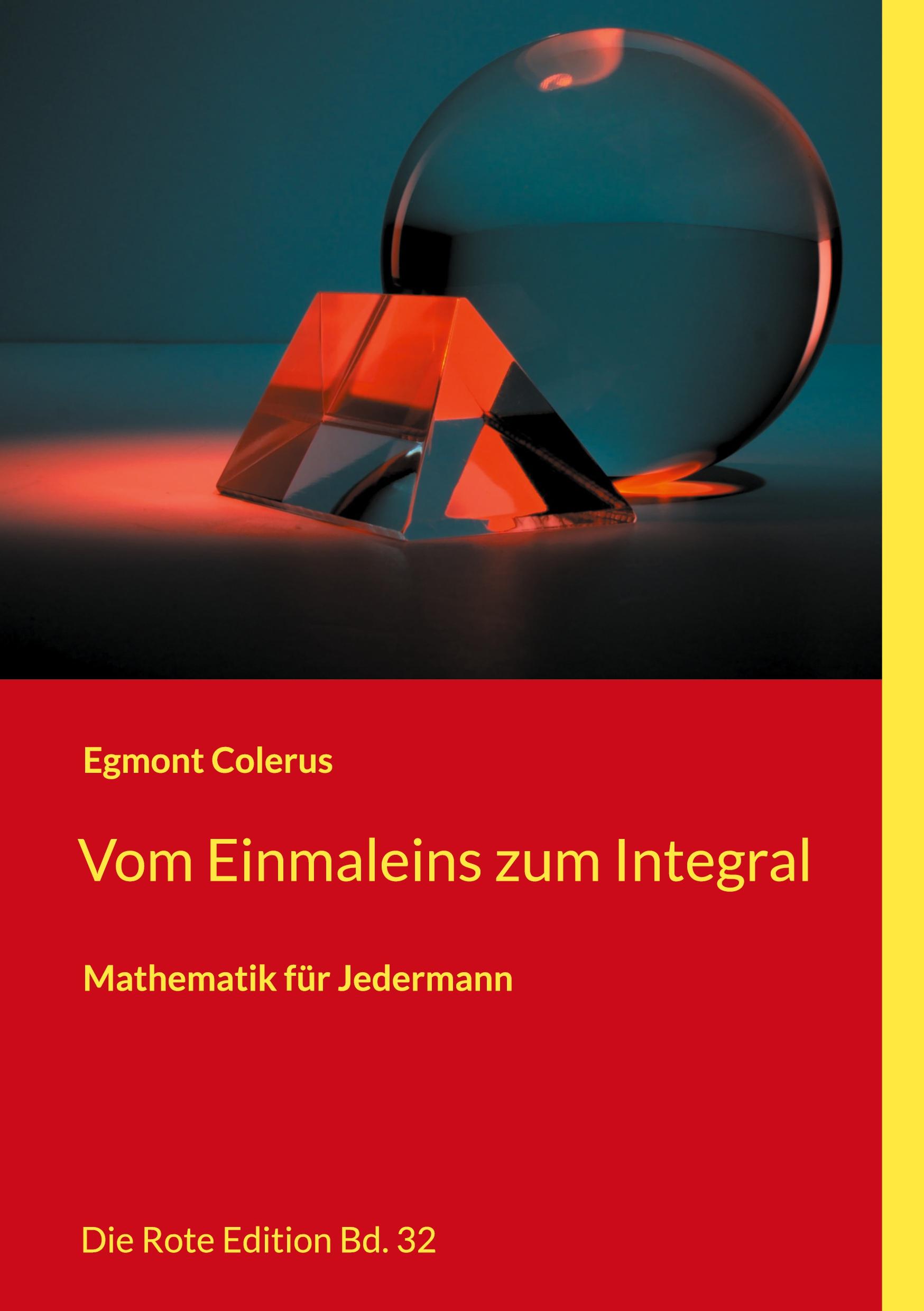 Vorderes Coverbild Vom Einmaleins zum Integral